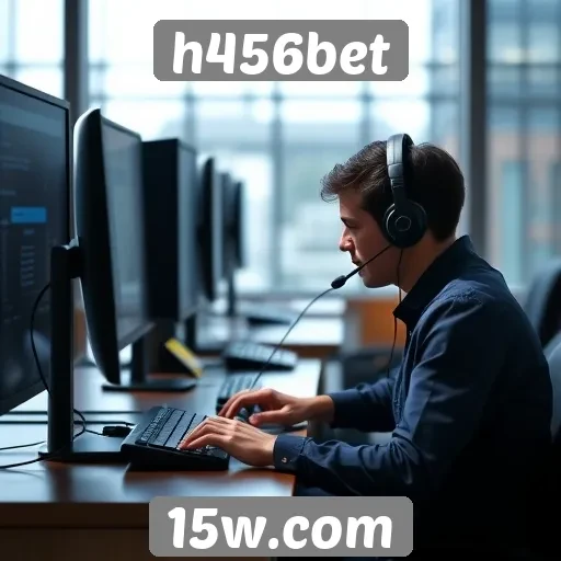 Suporte ao cliente no site h456bet